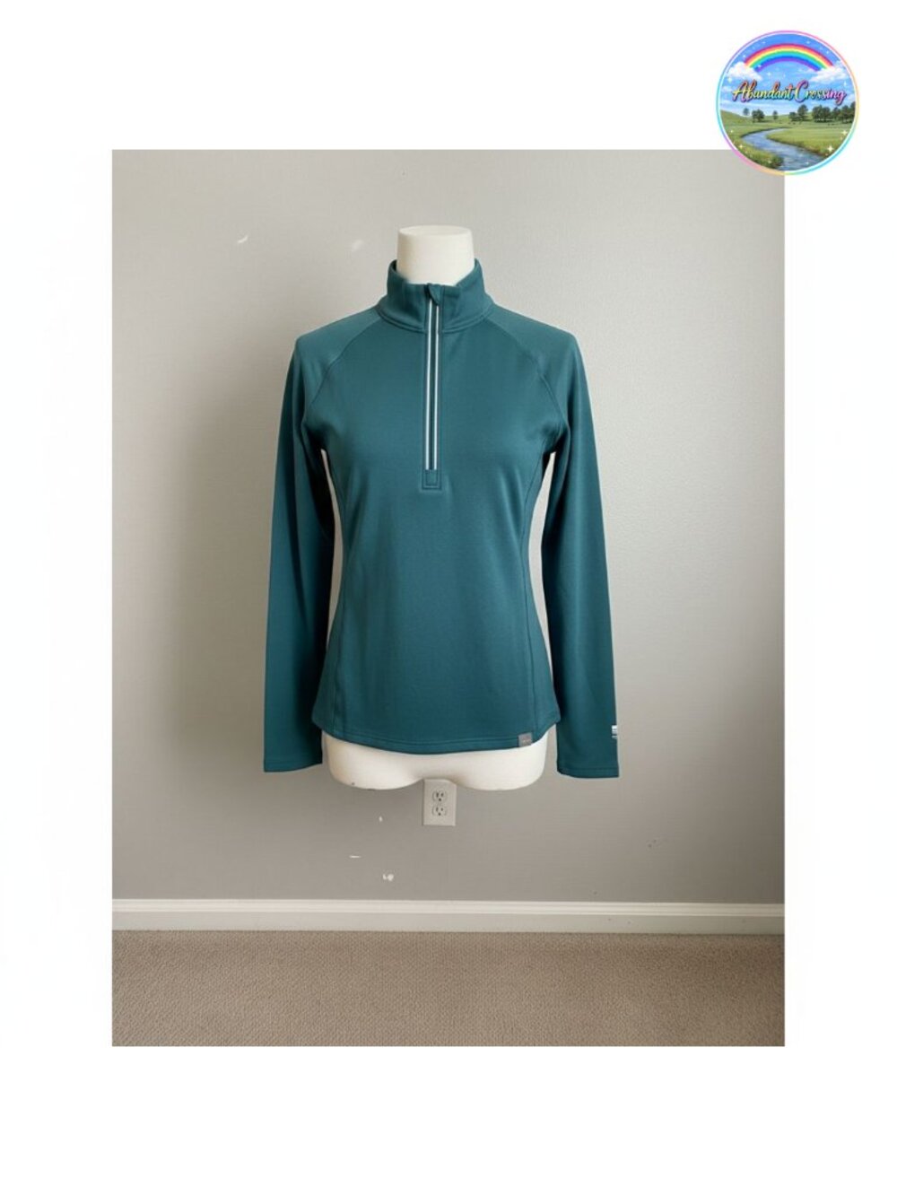 Merino Wool Half Zip Base Layer Sweater Heavyweight 400g Thermal Top
